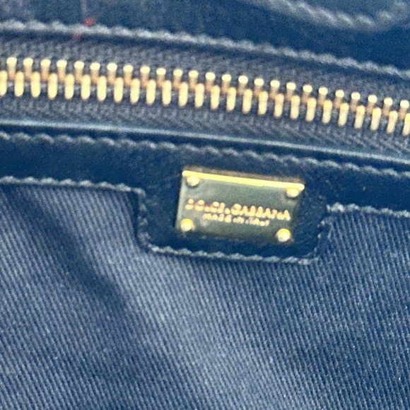 Dolce&Gabbana (Authentic) Leopard Print Patent leather Tote Bag - Picture 7 of 7